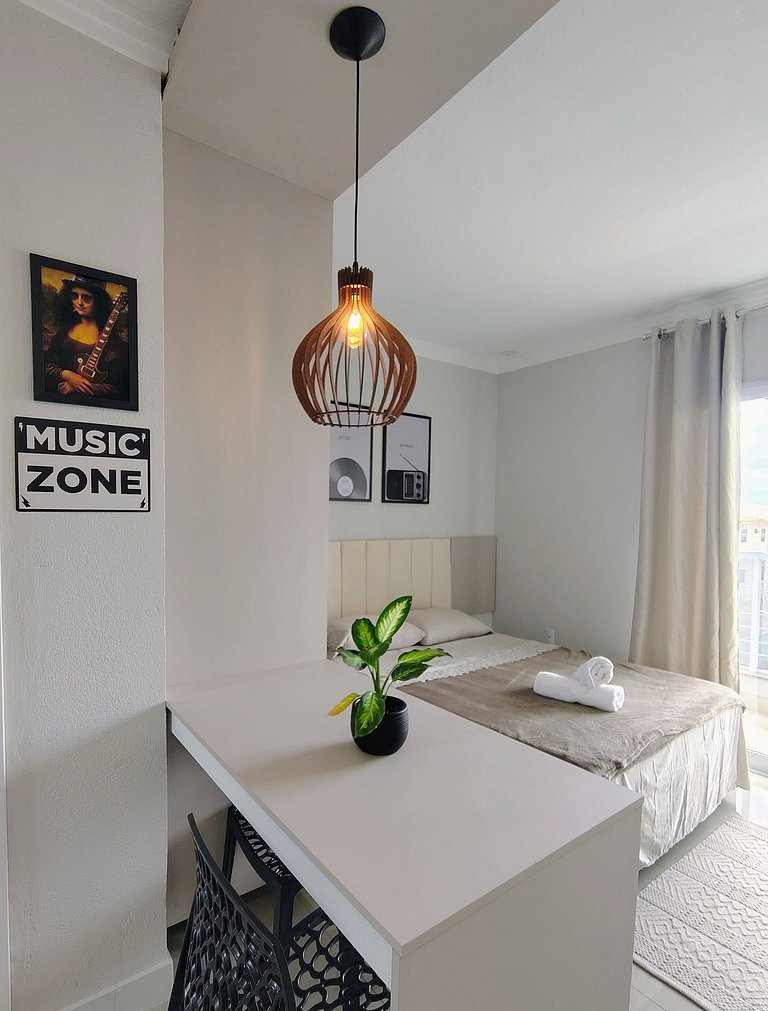st22 | Studio a 3km do centro de Floripa Vista top