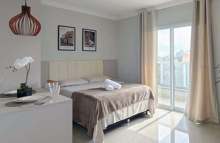 st11 | Studio encantador com AC a 8min do centro!