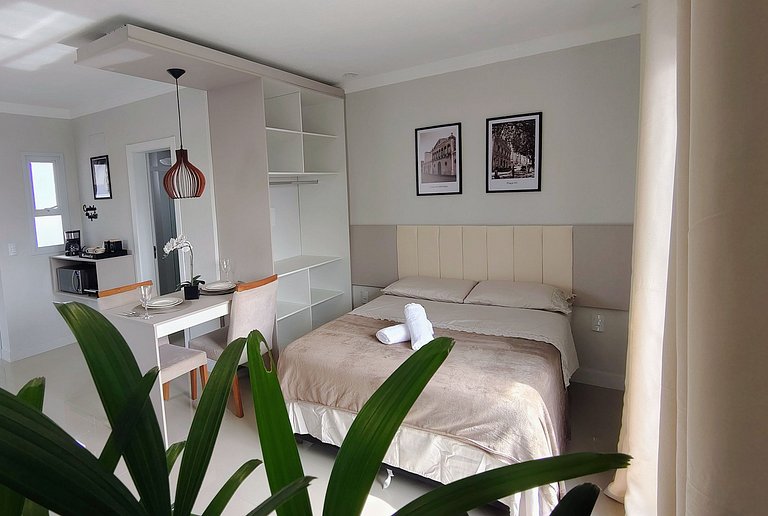 st11 | Studio encantador com AC a 8min do centro!